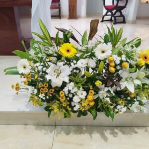 Arranjo para frente de palco